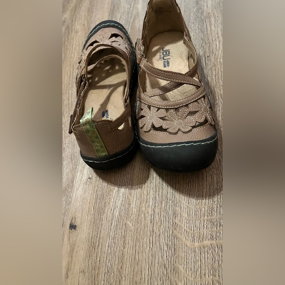 JBU by Jambu Blossom Memory Foam Vegan Sandals